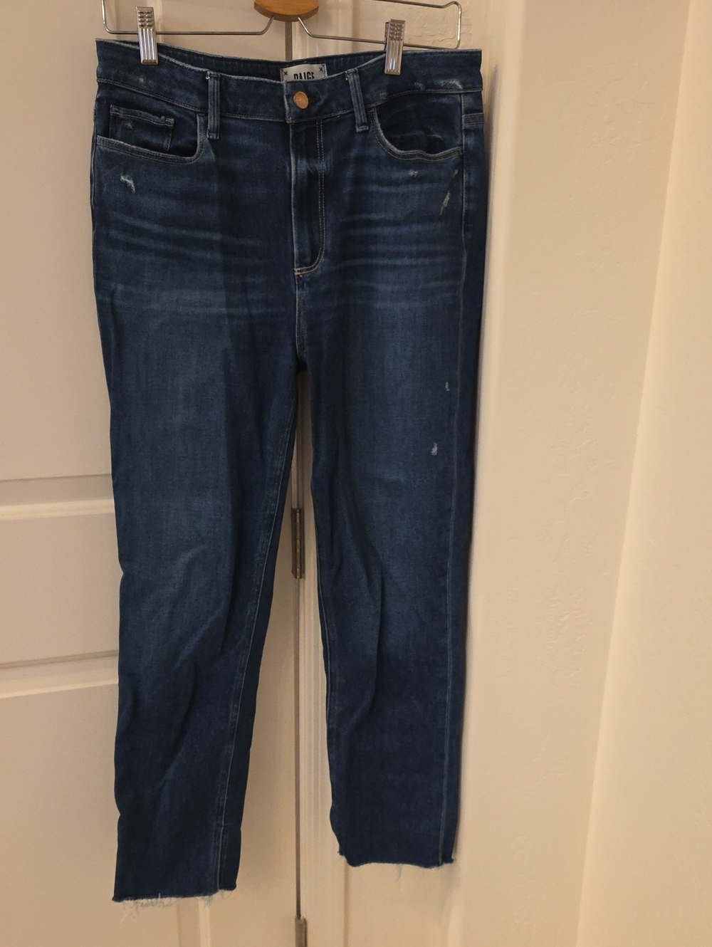 PAIGE dark indigo denim jeans